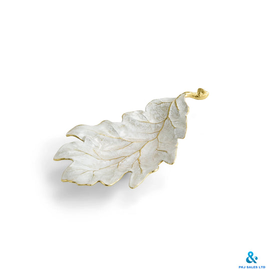 Winter Leaf Plate