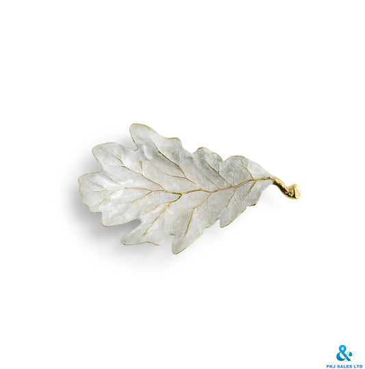 Winter Leaf Plate
